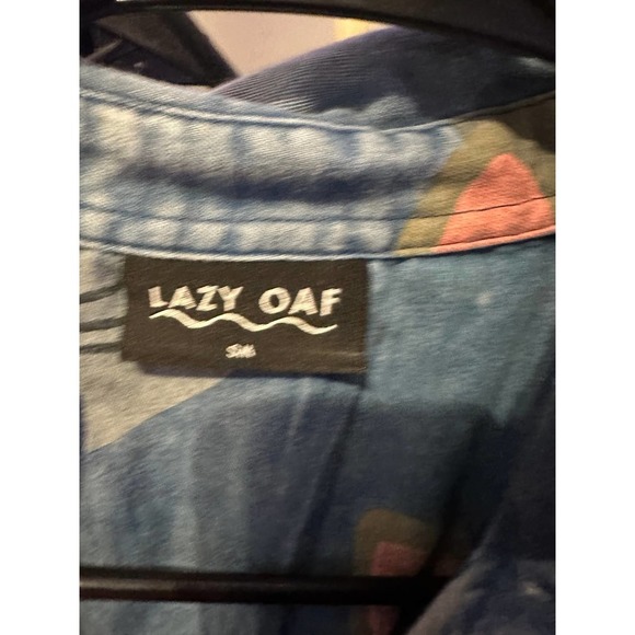 Lazy Oaf Cat Shirt Dress, Sz SM - Picture 5 of 5